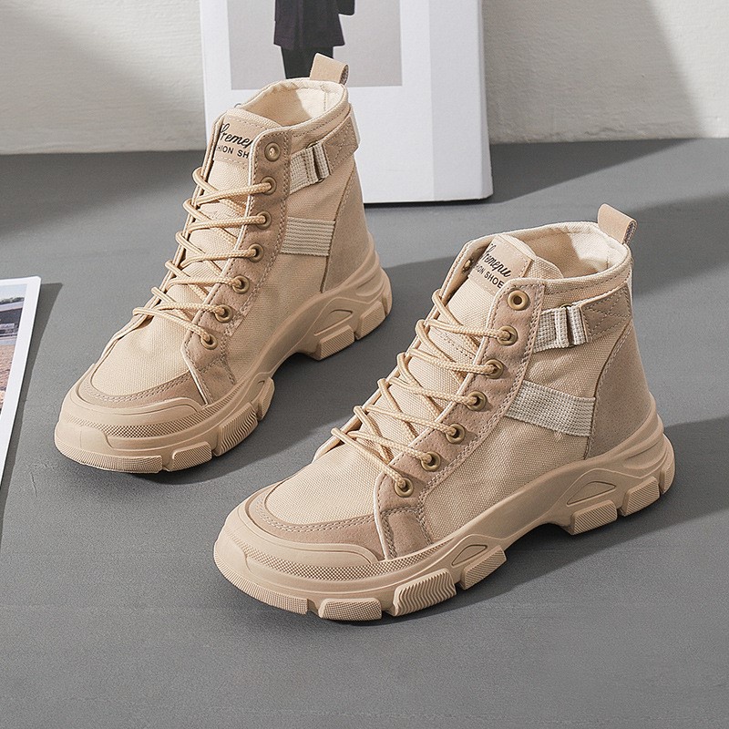 ✅PINKEY P018 SEPATU WANITA SNEAKERS BOOTS IMPORT ORI