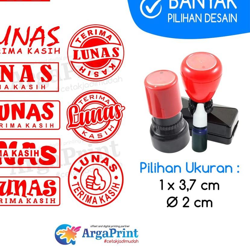 

⭐starseller⭐ Stempel Lunas Kecil Otomatis Tanpa Bantalan Gratis Tinta Refill Stamp Flash Olshop Toko