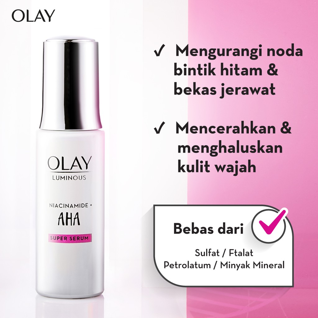 OLAY Luminous Niacinamide + AHA Super Serum 15ml