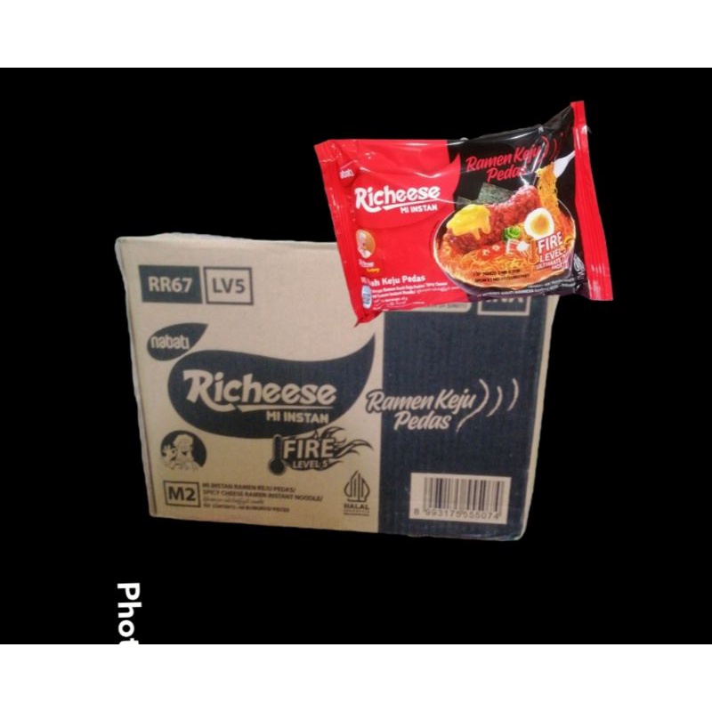 

Mie Ramen Richeese Keju level 5