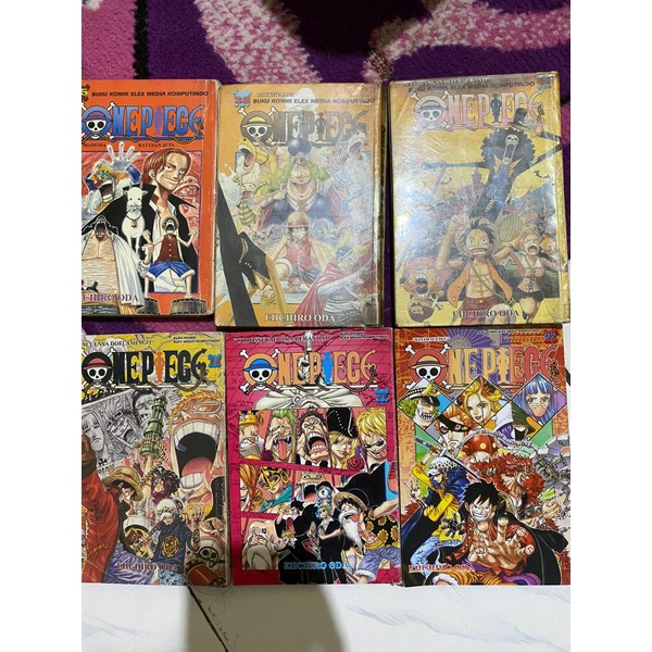 Komik Onepiece second milik pribadi ( ambil dari toko buku)