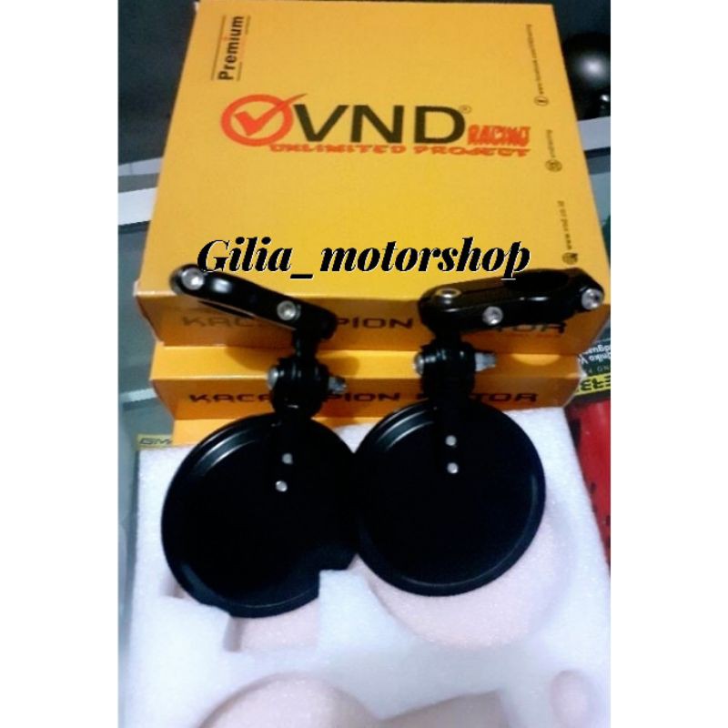 Spion Motor Bulat Jepit Stang Spion Kaca Bening supermoto Vnd Trail Model CROSS KLX-CRF 150-WR 155