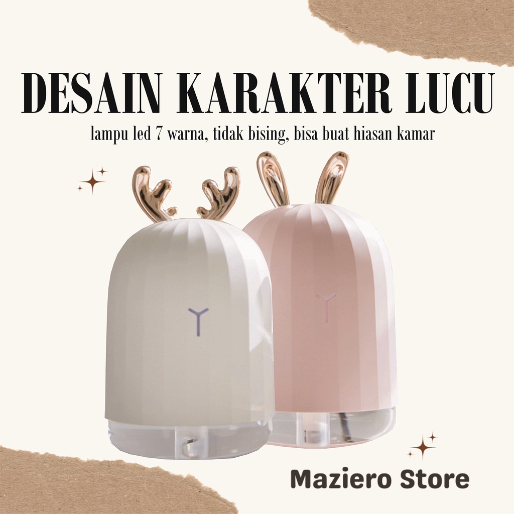 Diffuser Aromaterapi Humidifier Cute Design