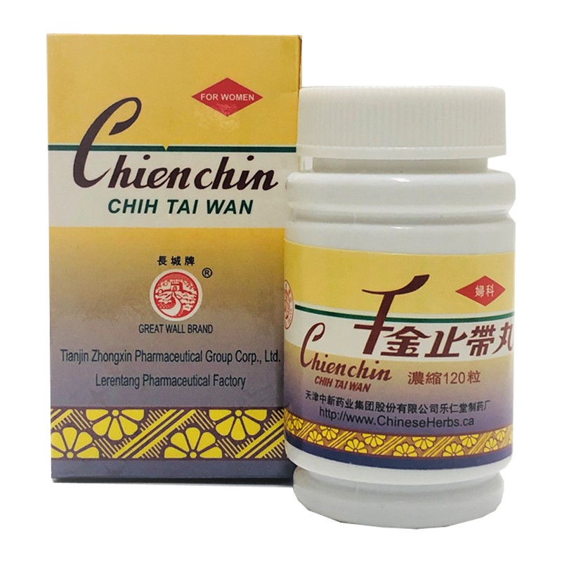 CHIEN CHIN CHIH TAI WAN - obat keputihan - pek tai kronis herbal