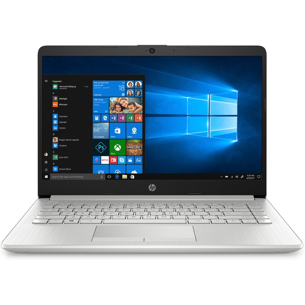 HP 14s-cf0076TX Intel i3-7020U 4GB 256GB SSD RADEON 530 2GB 14" WIN10