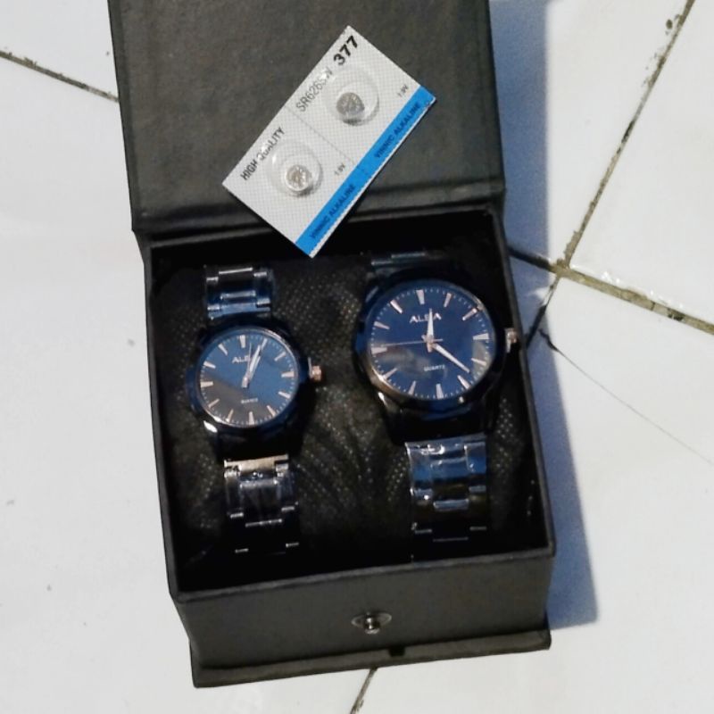 JAM TANGAN COUPLE READY STOCK COD