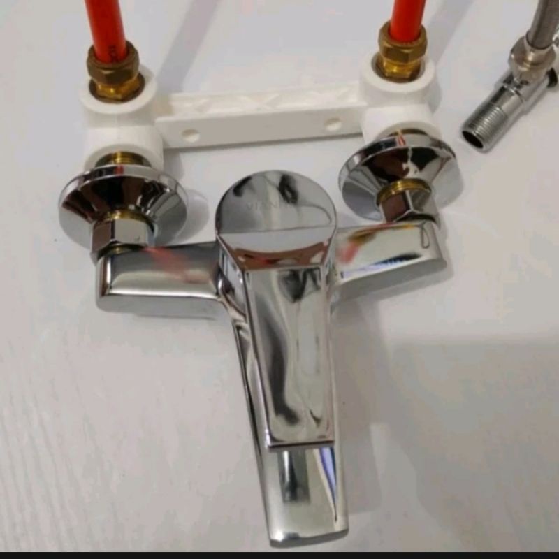 sambungan Instalasi luar kran mixer Bathtub/water heater Shower panas dingin