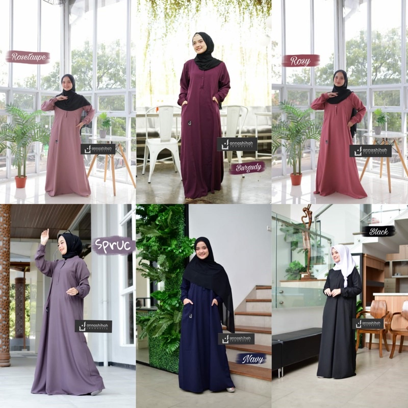 Basic Dress Original by Annashihah