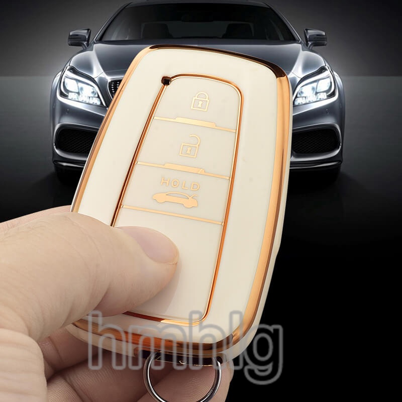 Case Kunci Remote Mobil Bahan TPU Anti Gores Untuk Toyota Corolla Altis Corolla Cross Camry RAV 4 Start