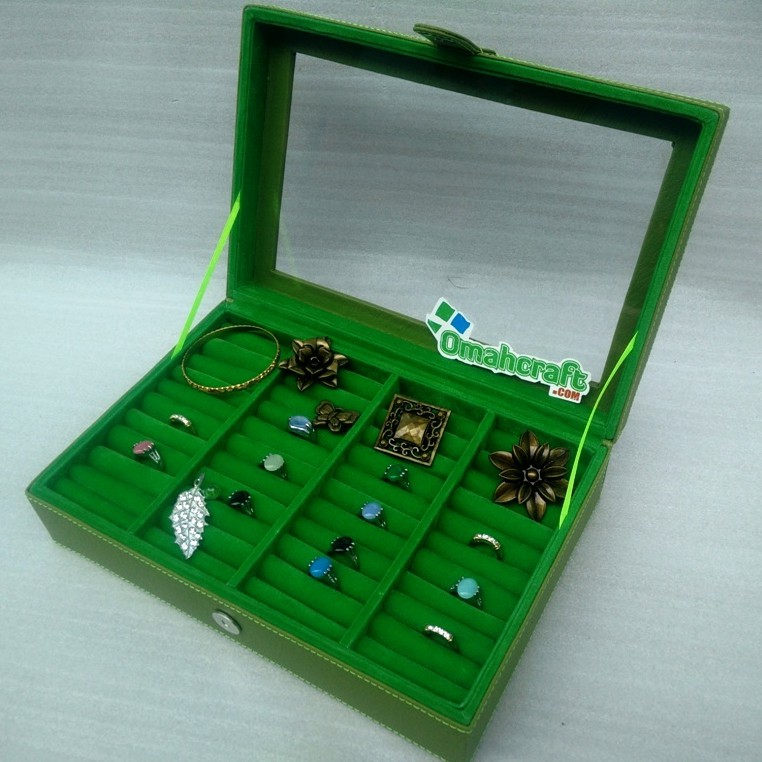 PROMO TERMURAH - Ring Boxes UNIVERSAL isi Banyak Kotak Tempat Cincin Emas dan Akik