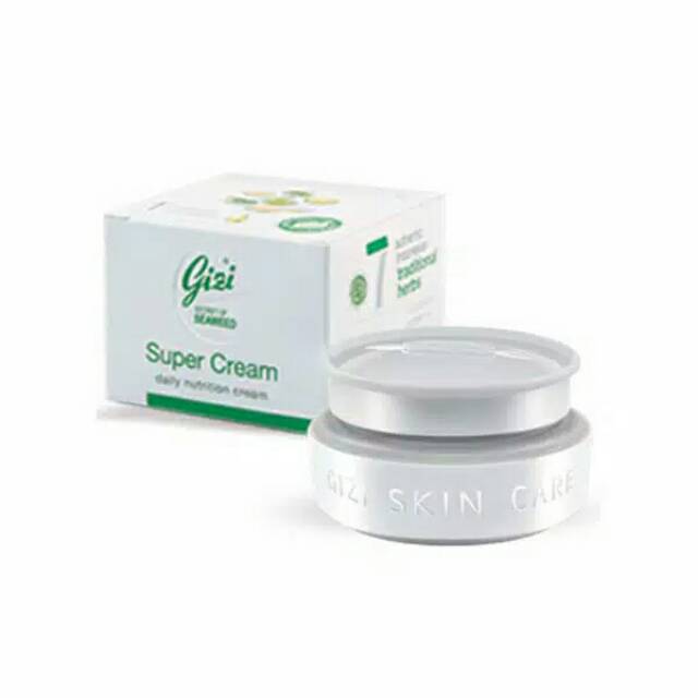 Gizi super cream pelembab wajah alami pot 9 gr