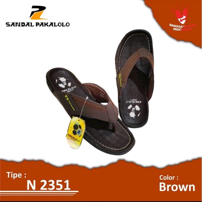 Sandal PAKALOLO N 2351 KULIT ASLI 100%. DIJAMIN ORI DARI PABRIK PAKALOLO...!!!