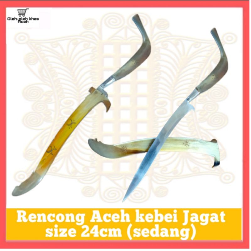 TERLARIS.Souvenir Rencong Aceh Asli Tanduk Kerbau Bule Original Bilah Baja Putih.Termurah Bisa COD.
