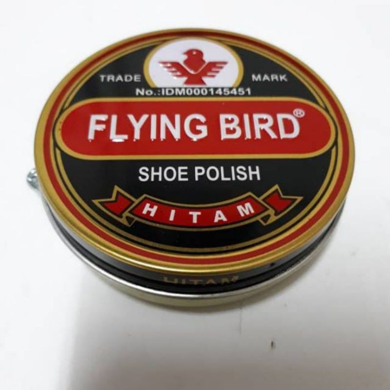 SEMIR SEPATU FLYING BIRD HITAM