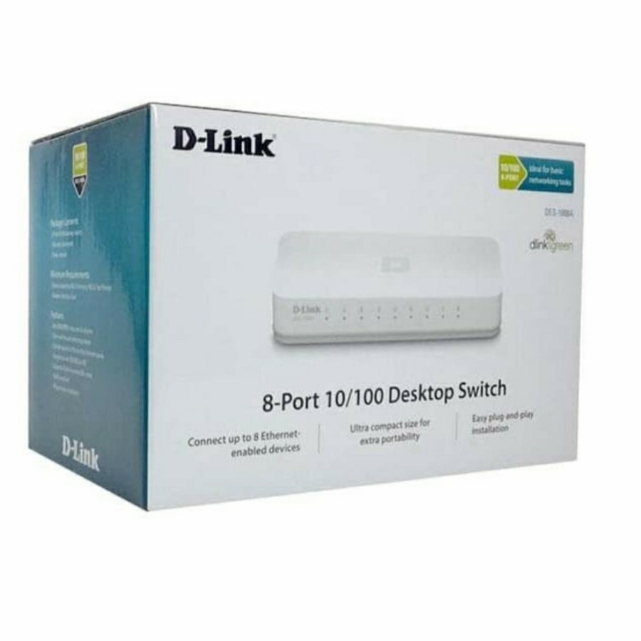 D-Link DGS-1008A 8port Gigabit Switch Hub