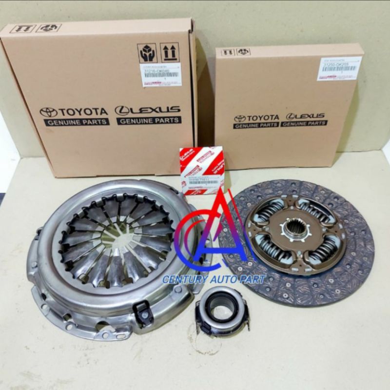 Kopling Set Kampas Kopling Matahari Fortuner Diesel 2.5 Hilux 2.5 2500cc 2KD Original