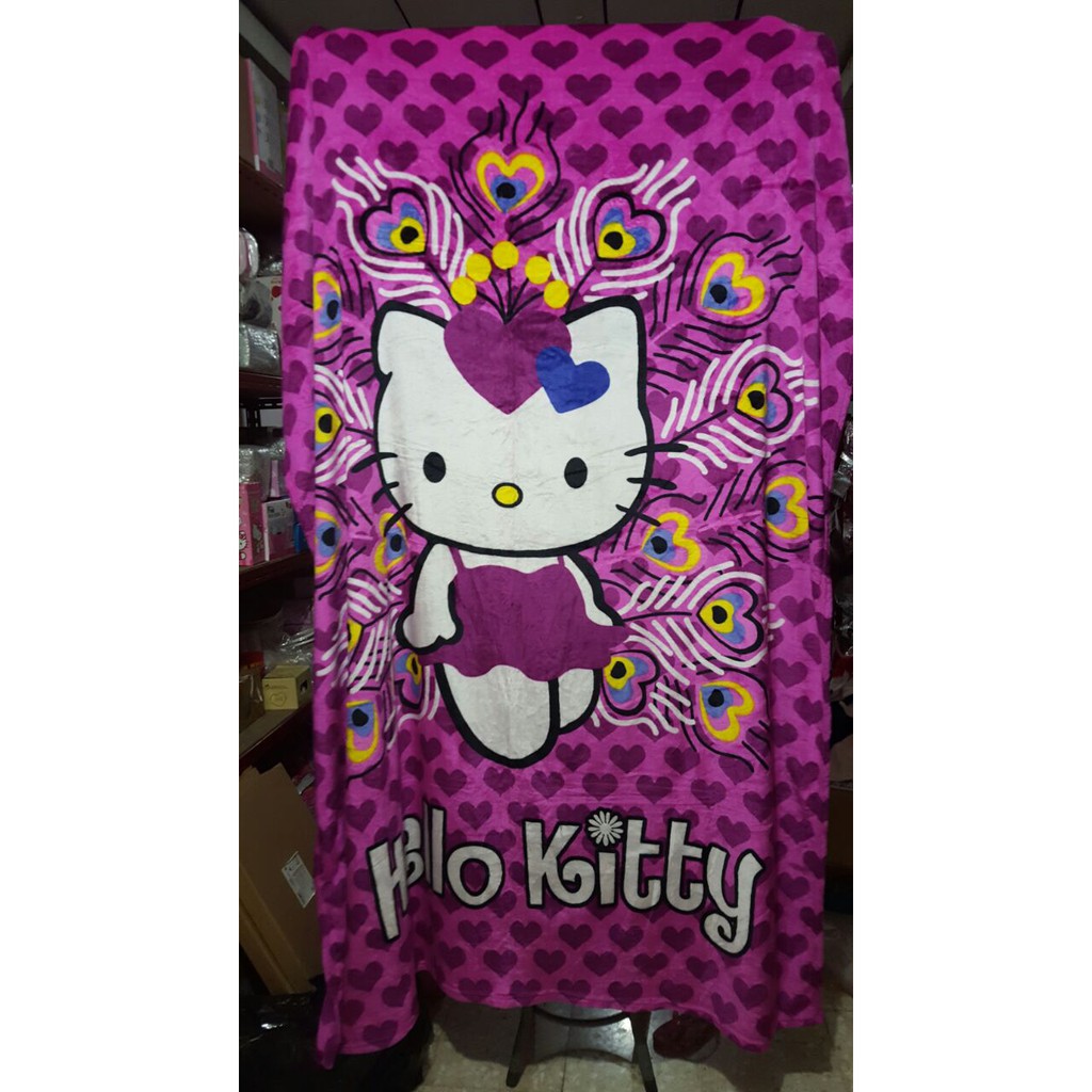 Selimut hello kitty
