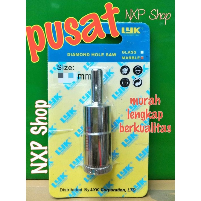 Mata Bor Kaca 26Mm Lyk / Hole Saw Kaca 26Mm / Holesaw Kaca 26Mm