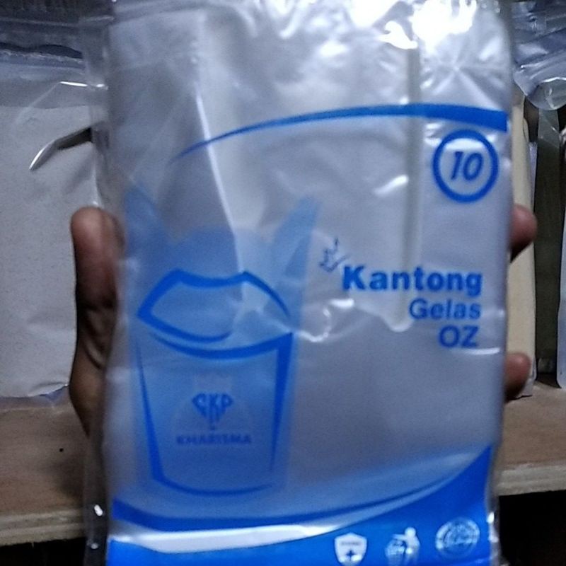 

plastik cup isi 50pcs/pack plastik pembungkus es