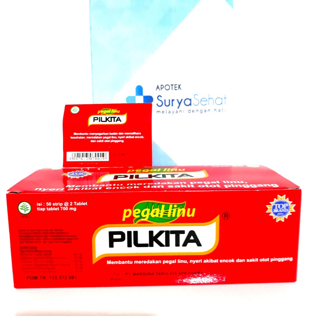 PILKITA (50 strip) Pereda Pegel Linu Encok dan Sakit Otot Pinggang