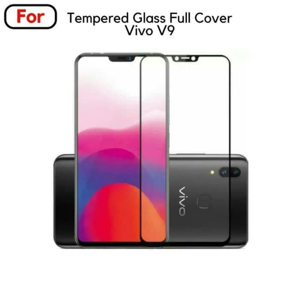 Tempered Glass 5D Vivo V9 - Tempered Glass Full Cover Vivo V9