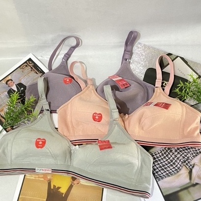 RC Bodyfit Bra Wanita/Sport Bra/Bh Bodifit Bra Tanpa Kawat dan Tanpa Busa List Karet Size 34-42-4