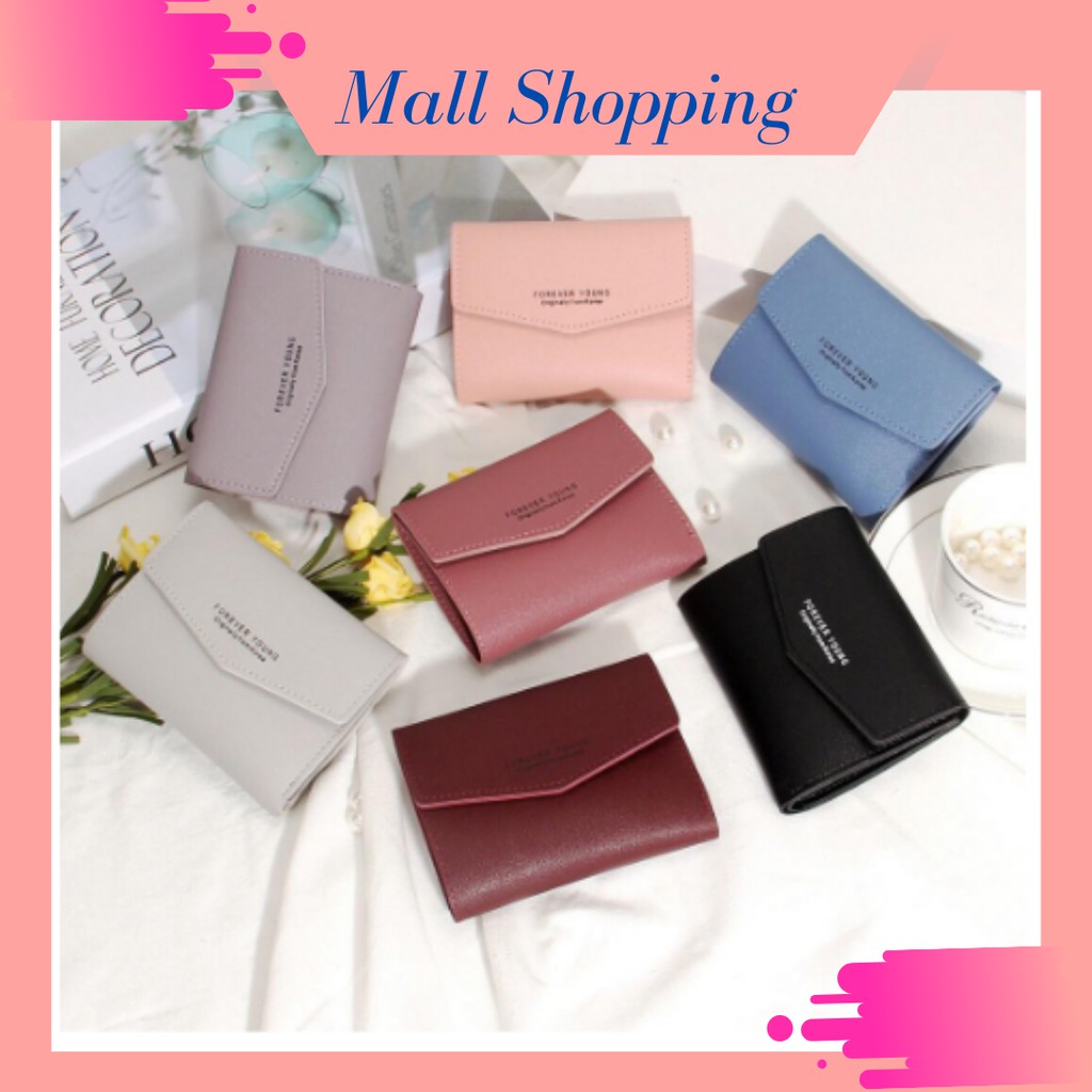 (COD) Dompet Lipat Wanita Dompet Kulit Import A16 MALLSHOPPING