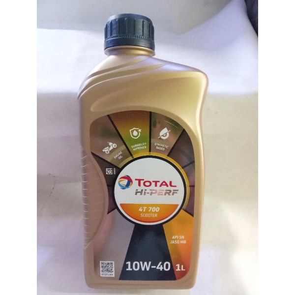 Oli hi perf 700 scooter matic 10w 40 1 Liter