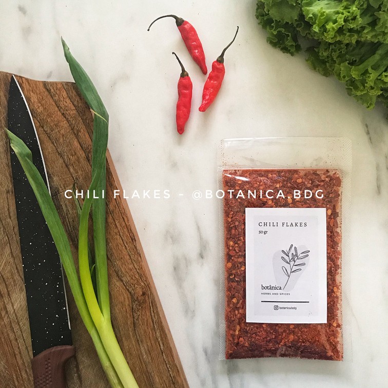

CHILI FLAKES - cabe cacah kering 50gr