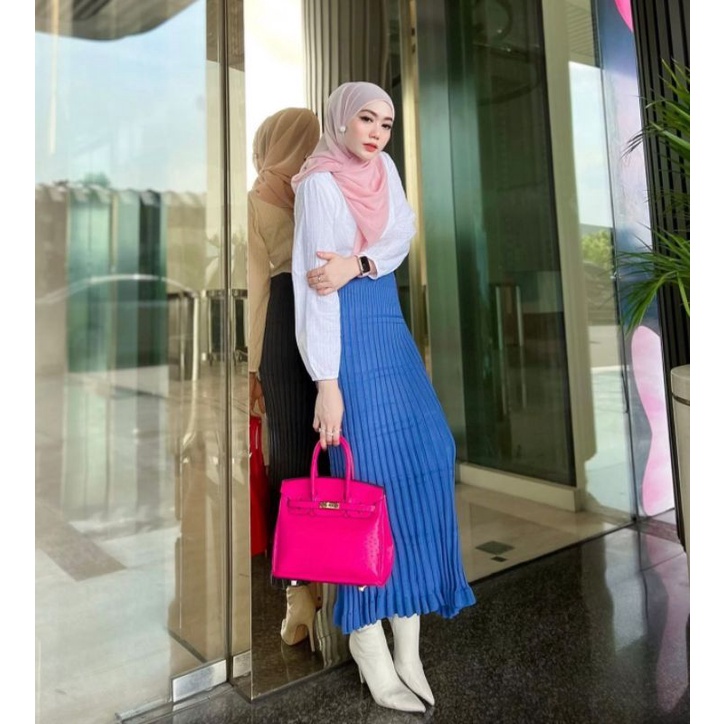 [ijuf] Mermaid Skirt Rok duyung rajut knit premium import bangkok bkk