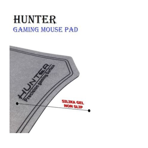 Mousepad gaming hunter wild wolf 30x25 cm surface speed T14 - alas mouse pad mat