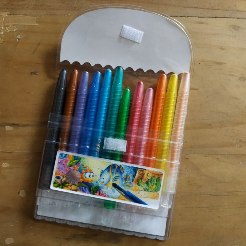 

Crayon Stick - Stik Krayon 12 Warna