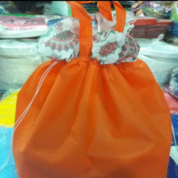 

✨ BISA COD ✨ tas nasi / tas kue / tas bolu ukuran 25 x 25 model serut