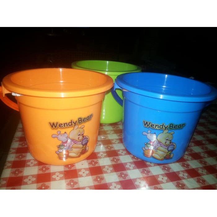 Ember Plastik - Ember Kecil Mini Gagang Shinpo SIP 105