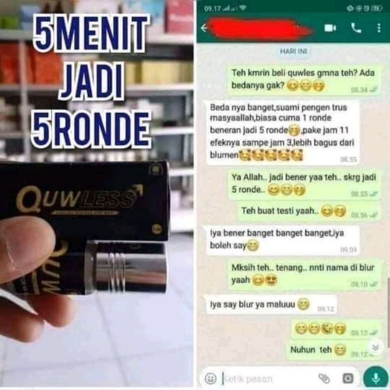 QUWLESS LIQUID HYGIENE FOR MAN