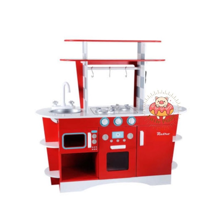 ELC wooden diner kitchen / mainan masak