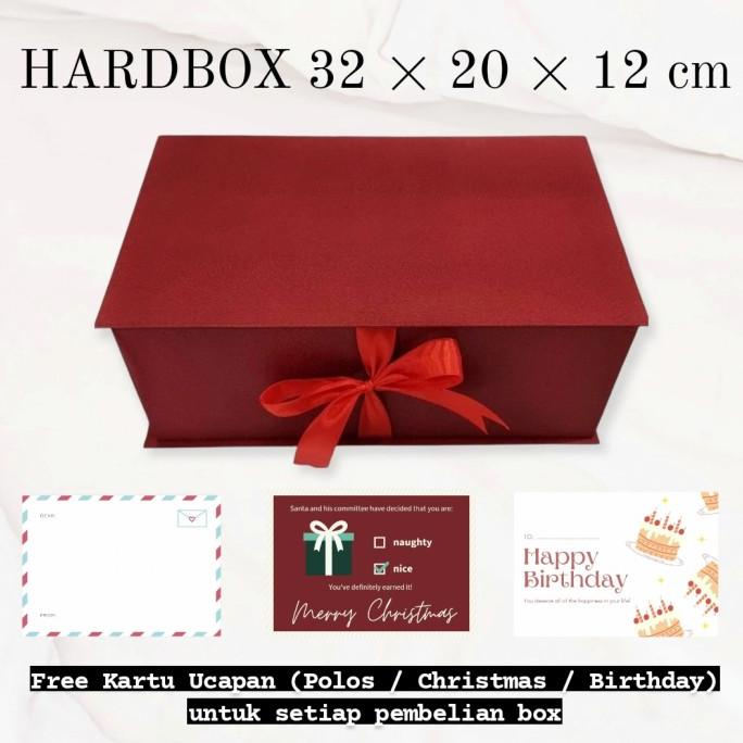 

[COD] HARDBOX 32x20x12 - BOX HAMPERS - GIFT BOX - KOTAK KADO - KOTAK HADIAH [COD]