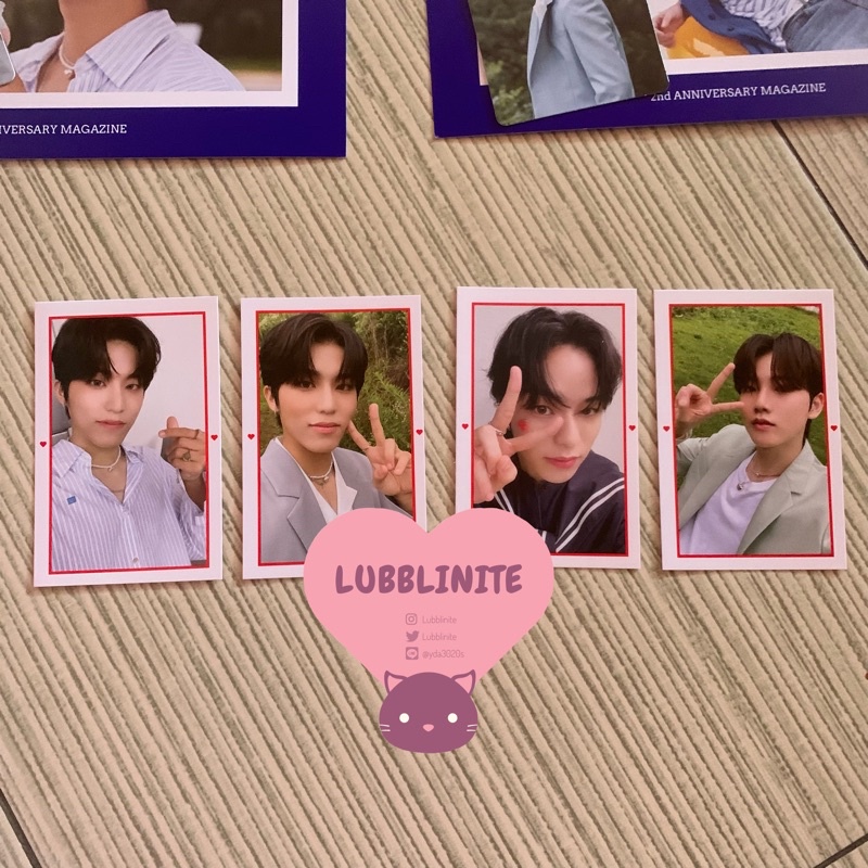 SHARING TREASURE 2ND MAGAZINE RPC ( RANDOM PHOTOCARD ) JEONGWOO JUNKYU JAEHYUK