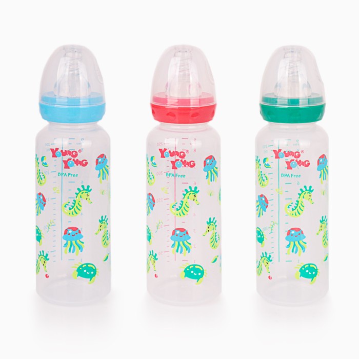 

Premium Botol Susu Bayi / Baby Feeding Bottle 250 ml BPA Free Young Young