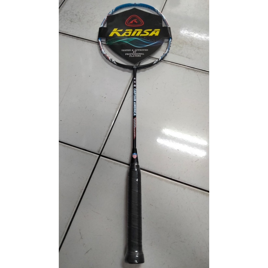 RAKET KANSA LIMITED KANSA CAPTAIN AMERICA - MADE IN TAIWAN ORIGINAL