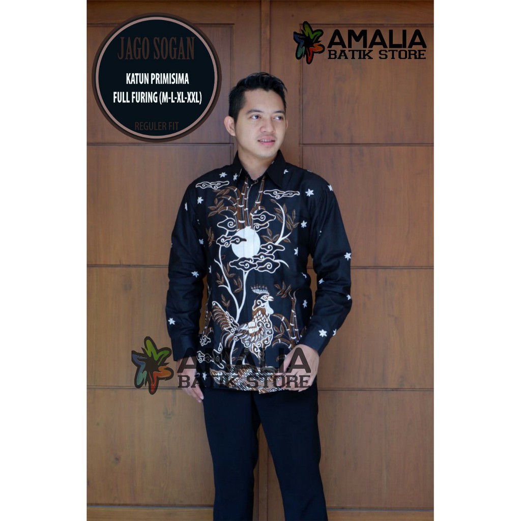 JAGO SOGAN AMALIA Kemeja Batik Solo Lengan Panjang FULL FURING ATASAN MODERN PREMIUM WIRYAWAN Katun Halus PERWIRA RAJASWA GITARJA UNGU KENCONO UNGU SUKET SEGORO PEKSI NAVY SELING PRASTOWO PROBOSETO MAHKOTA BABON ANGKREM BATIKSOLOAMANAH FLORIST SM UKAIL