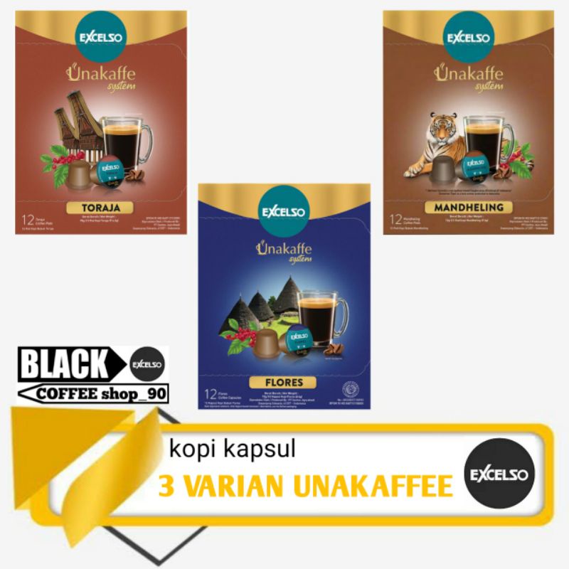 

excelso unakaffe promo 3 varian