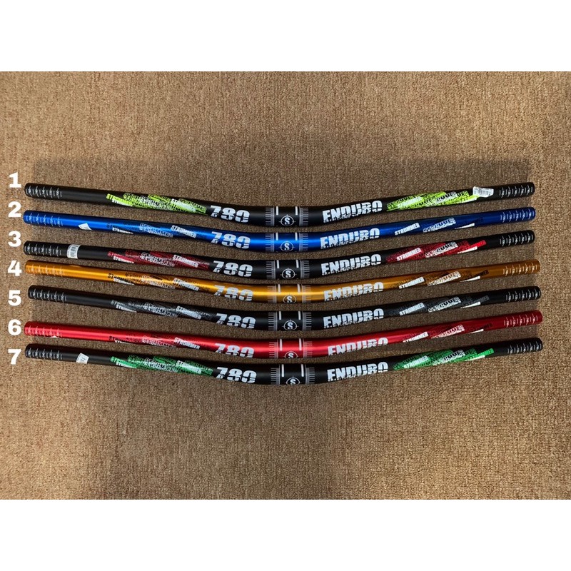 HANDLEBAR STRUMMER ENDURO 780MM STANG ENDURO STRUMMER HANDEL MTB