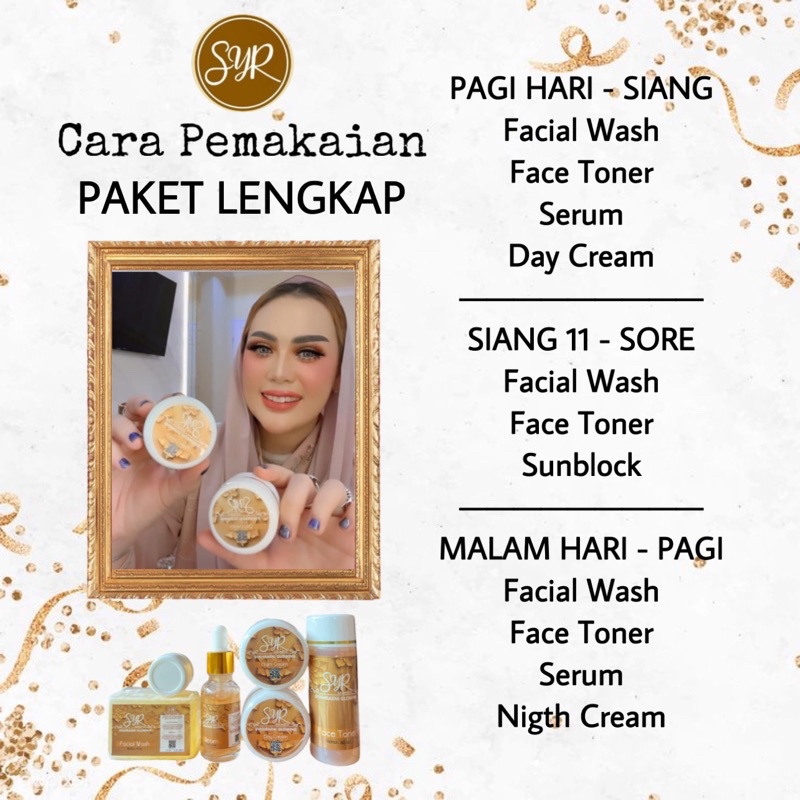 BISA (COD) SYAHRENI GLOWING PAKET LENGKAP / SYR GLOWING PAKET LENGKAP ORIGINAL