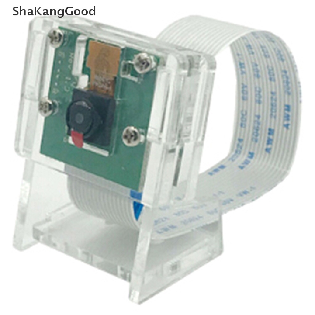 Case Bracket Akrilik Transparan Holder Kamera Untuk Raspberry Pi