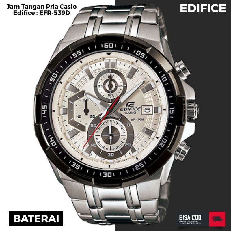 Jam Tangan Pria Casio Edifice : EFR-539D