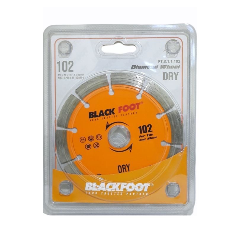 BLACKFOOT Diamond Wheel 102 DRY