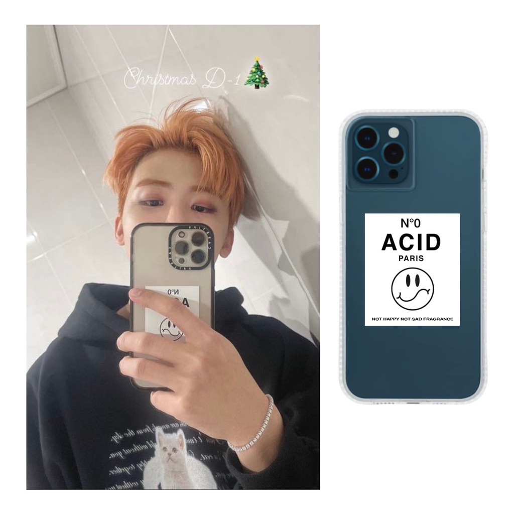 NCT Dream Na Jaemin acid sad fragrance transparent custom phone case