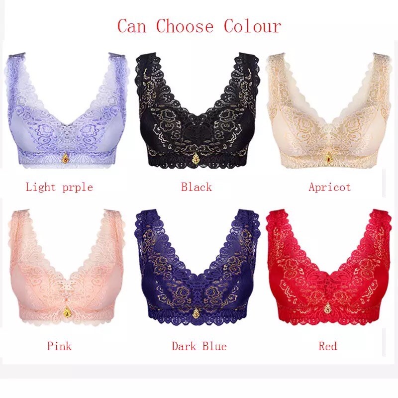 (BRA11) Bra Big Size Beha bh JUMBO 34-44 AB / Beha Penekan lemak  Tanpa kawat LingeriQ