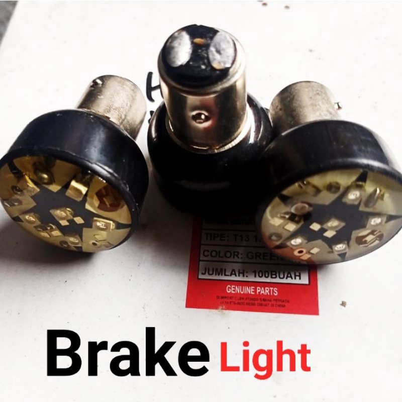 BRAKE LIGHT 12 VOLT LAMPU REM MOTOR